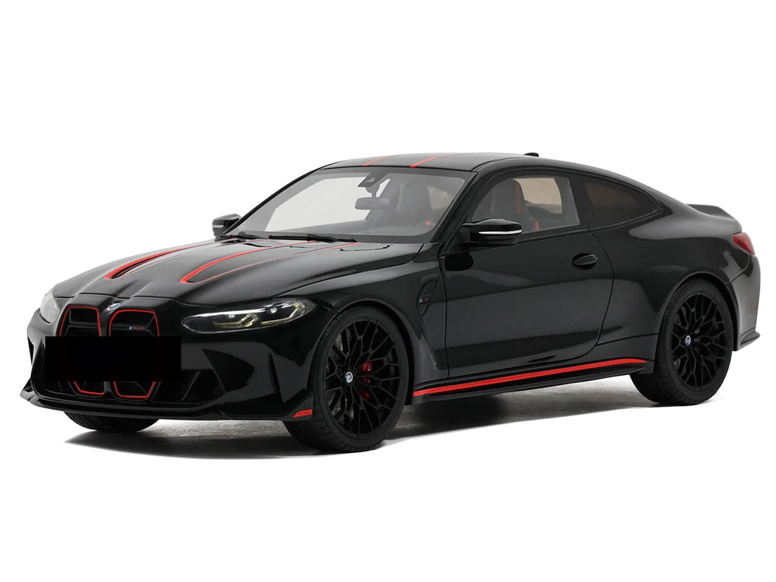 BMW M4 preto com acabamento premium, em destaque no topo do site